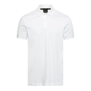 Boss Mens Pio 2 Logo Polo Shirt / White